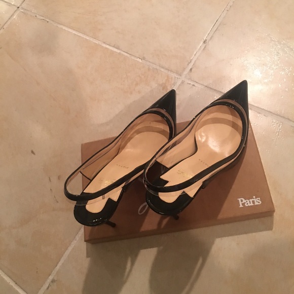 Christian Louboutin Paulina Sling 85mm size 41 - Picture 7 of 8